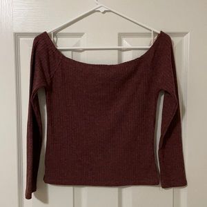 Almost Off the Shoulder Shirt